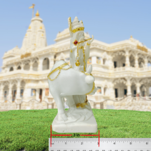 The Global Store - Radha Krishna Ji - On Cow Holding Murli - depth