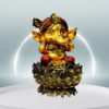 The Global Store - Bal Ganesh ji - Closing his ears sitting on lotus
