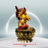 The Global Store - Bal Ganesh ji - Closing his ears sitting on lotus - depth
