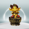 The Global Store - Bal Ganesh ji - Sitting on lotus closing his mouth with both hand