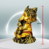 The Global Store - Bal Ganesh ji - Sitting on mor pankh - height