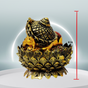 The Global Store - Bal Ganesh ji - laying on the lotus - height