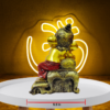 The Global Store - Ganesh ji statue - sitting on sofa and holding one plate of ladoo - width