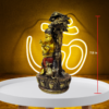 The Global Store - ganesh ji statue - standing under the tree with musak raj - height