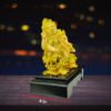 The Global Store - Laxmi Ganesh ji Statue - complete golden polished good for diwali puja - depth