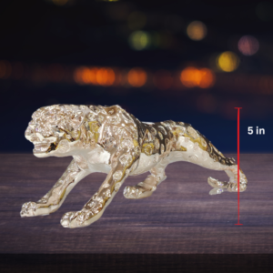 The Global Store - Leopard statue - big Rose gold leopard - height