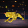 The Global Store - Leopard statue - big golden leopard statue - height