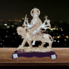 The Global Store - Maa durga ji statue - eight hand Rose Gold maa durga ji - bg
