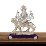 The Global Store - Maa durga ji statue - eight hand Rose Gold maa durga ji - no bg