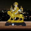 The Global Store - Maa durga ji statue - eight hand golden maa durga ji - bg