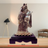 The Global Store - Radha Krishna ji statue - rose gold and white - width
