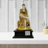 The Global Store - Sai Baba statue - Big golden and white sai baba ji - bg