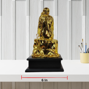 The Global Store - Sai Baba statue - Big golden and white sai baba ji - width