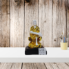 The Global Store - Sai Baba statue - small golden and white sai baba ji - depth