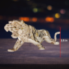The Global Store - Tiger statue - small Rose gold tiger - height